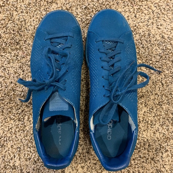 Adidas Stan Smith Men’s Royal Blue 9.5-10.5 - Picture 2 of 5